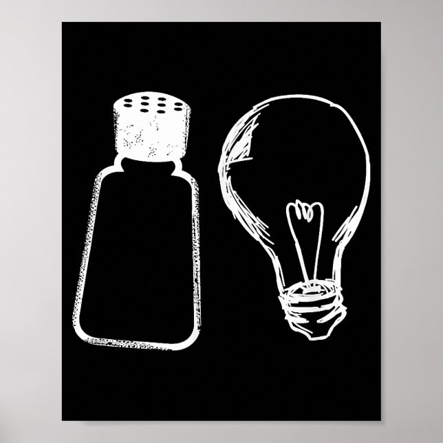 Affiche Sel & Lumière Be Ye Salt Bible Versets Matthieu 51 (Devant)