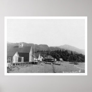 Affiche Seldovia, Alaska 1912