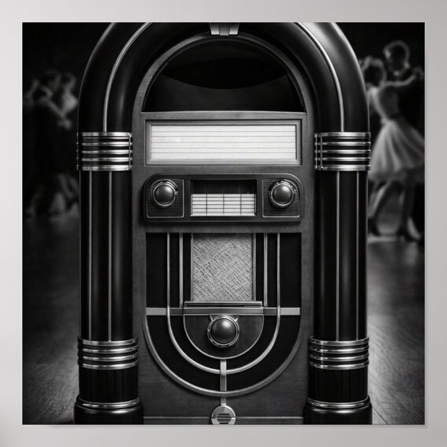 Affiche Sélecteur de musique (“Where every tune sparks a memory.”)