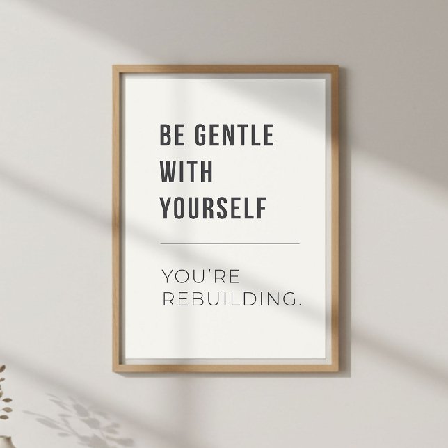 Affiche Self Compassion Decor. Mental Wellness (Créateur téléchargé)