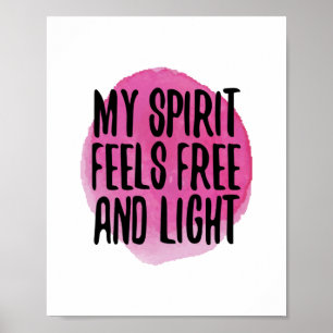 Affiche self love inspiration for life acceptance