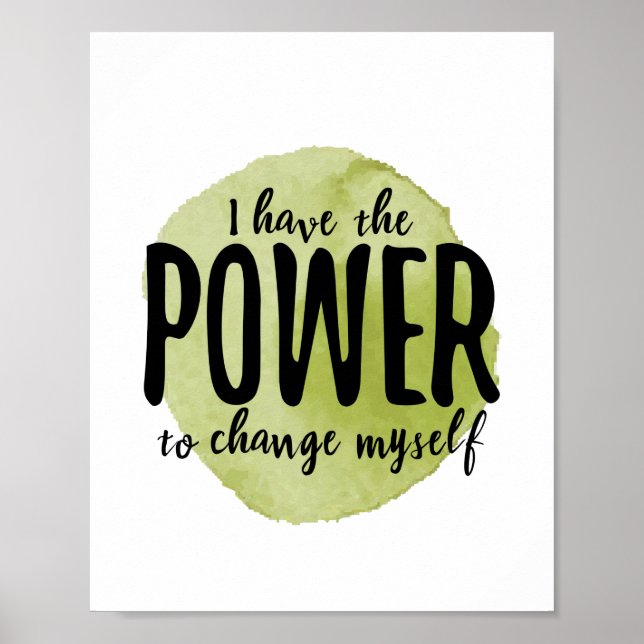 Affiche self love motivational sayings for life acceptance (Devant)