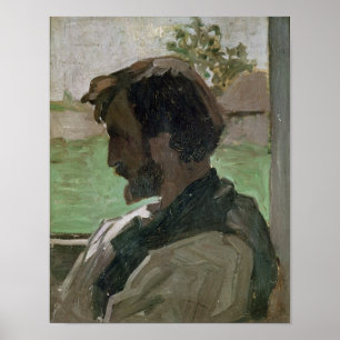 Affiche Self Portrait at Saint-Saveur, 1868