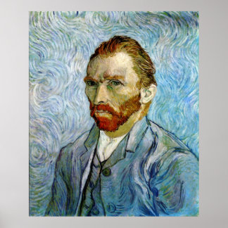 Affiche Self Portrait c.1899, Vincent Van Gogh