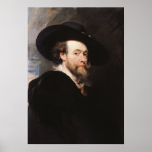 Affiche Self Portrait par Sir Peter Paul Rubens