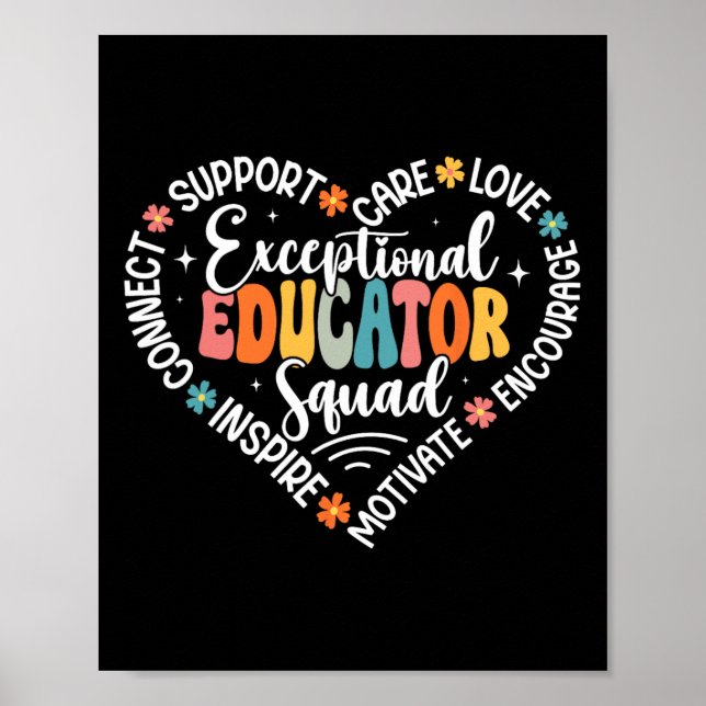 Affiche Semaine d'appréciation de l'équipe d'éducateurs ex (Devant)