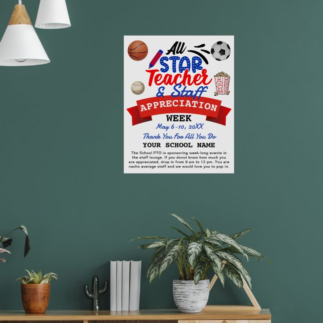 Affiche Semaine d'appréciation des enseignants Itinéraire  (Salon 1)