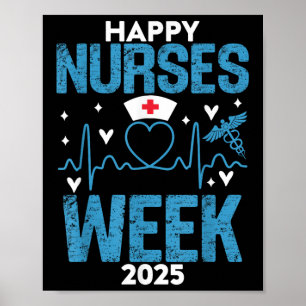 Affiche Semaine d'appréciation des infirmières - Joyeuses