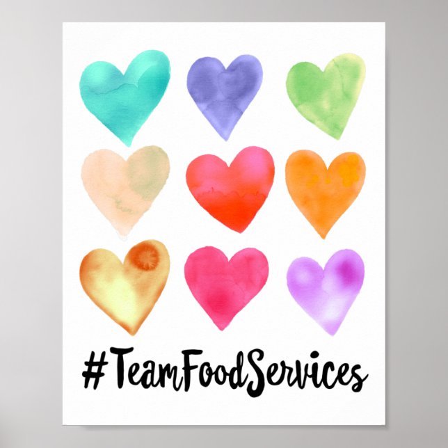 Affiche Semaine d'appréciation des services alimentaires d (Devant)