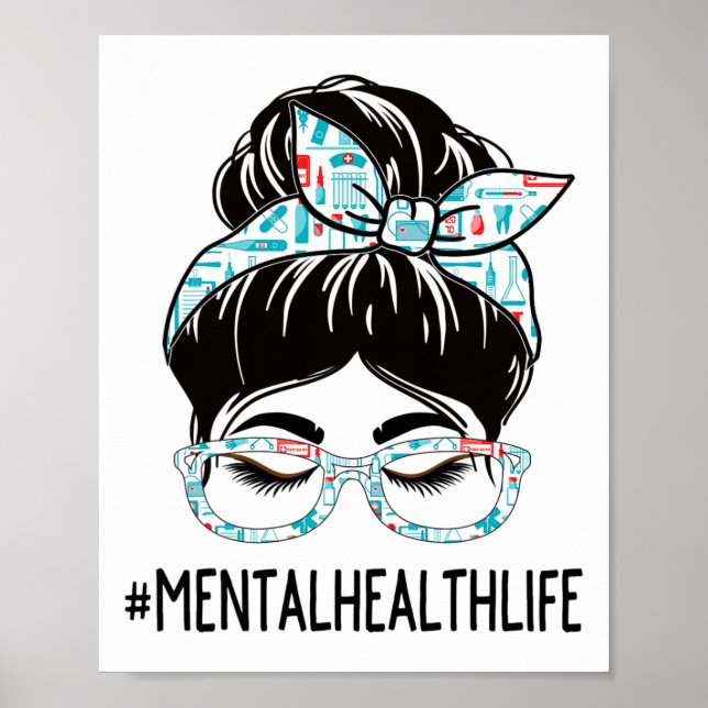 Affiche Semaine de la santé Jour d'appréciation Femmes Mes (Devant)