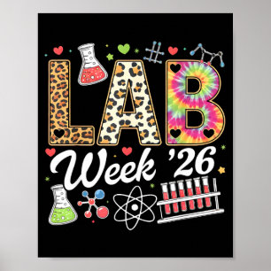 Affiche Semaine de laboratoire 2026 technicien de laborato