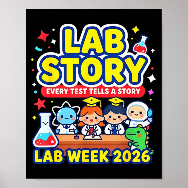 Affiche Semaine de l'histoire du laboratoire 2026 Technici (Devant)