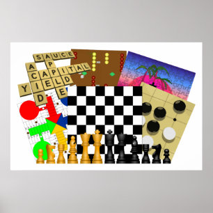 Affiche Semaine du jeu et du casse-tête