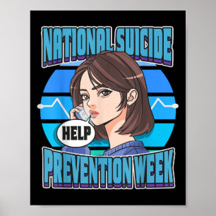 Affiche Semaine nationale de prévention du suicide Soutien