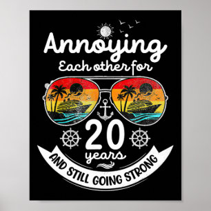 Affiche S'embêter mutuellement 20 ans 20e anniversaire de