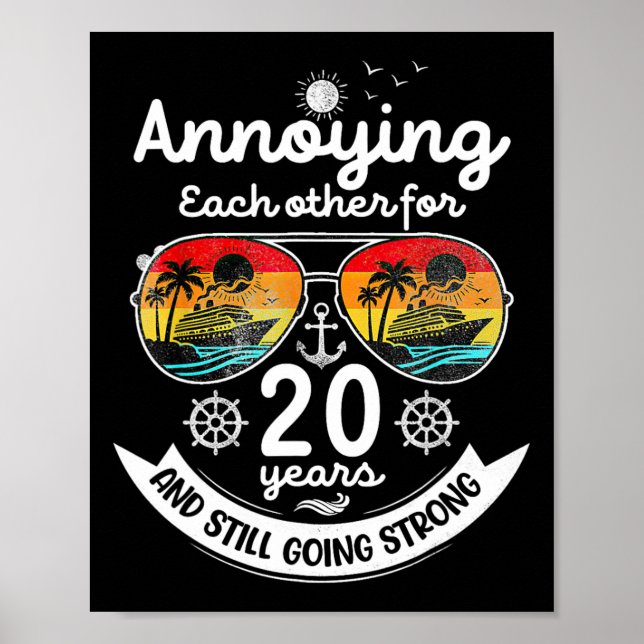 Affiche S'embêter mutuellement 20 ans 20e anniversaire de  (Devant)