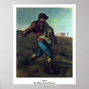 Affiche Semeur par le millet (ii), Jean-Francois