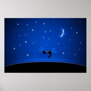 Affiche Semicolon