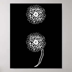 Affiche Semicolon Dandelion Prévention du suicide Sensibil