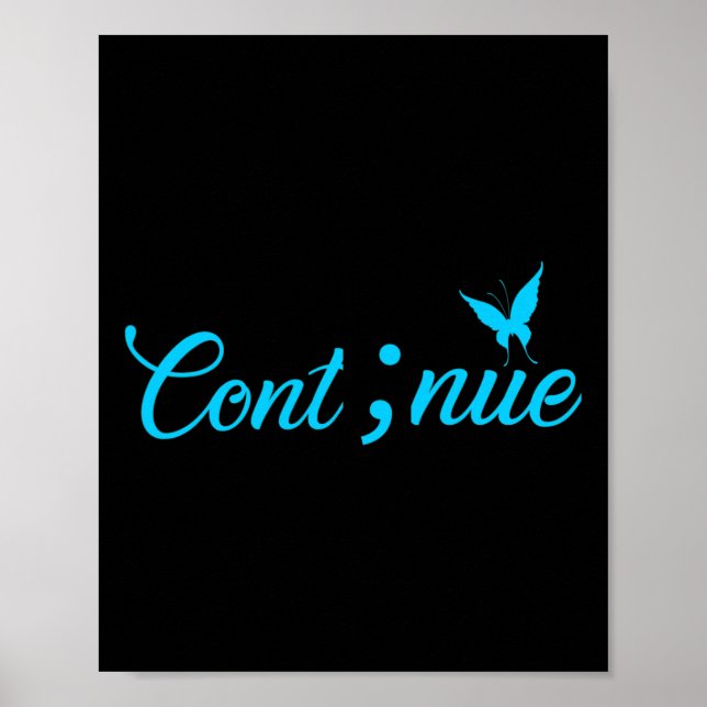 Affiche Semicolon Les femmes continuent de prendre conscie (Devant)