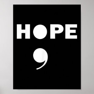 Affiche Semicolon Suicide Awareness For A Mental Supporter