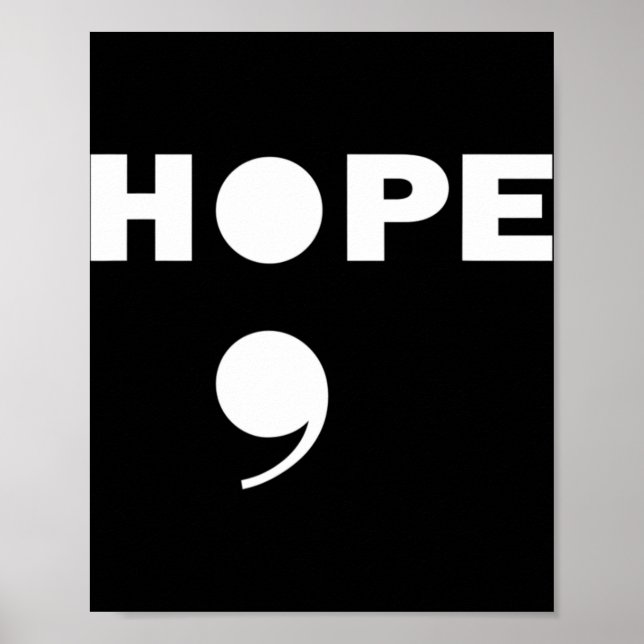 Affiche Semicolon Suicide Awareness For A Mental Supporter (Devant)