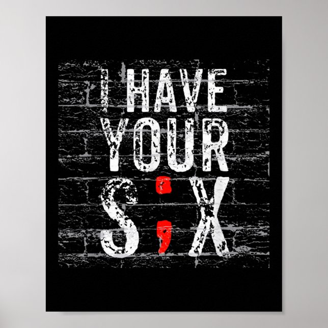 Affiche Semicolon Suicide Prevention I Have Your Six Milit (Devant)