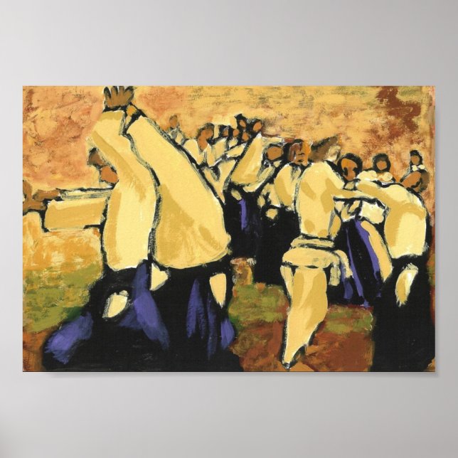 Affiche Séminaire Ochre Aikido Esquisse (Devant)