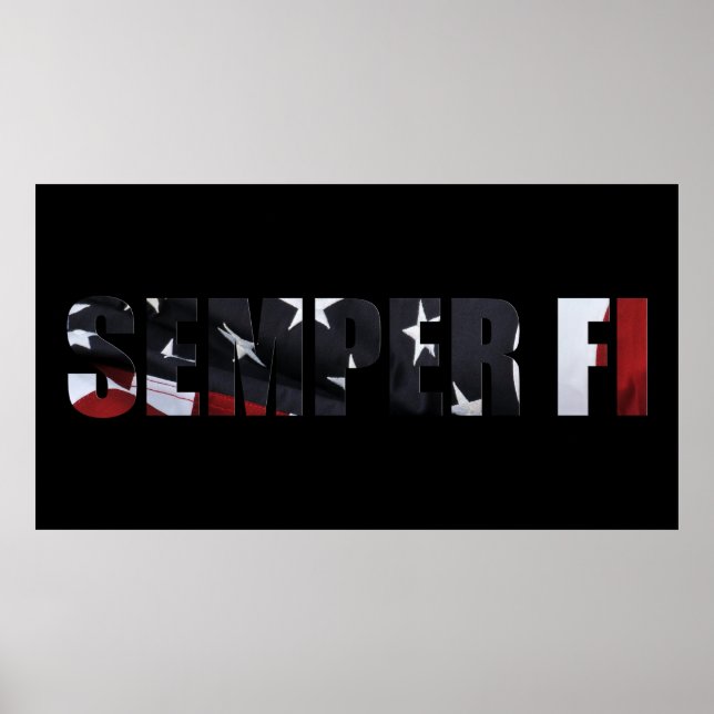 Affiche Semper Fi (Devant)