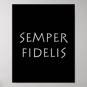Affiche Semper Fidelis