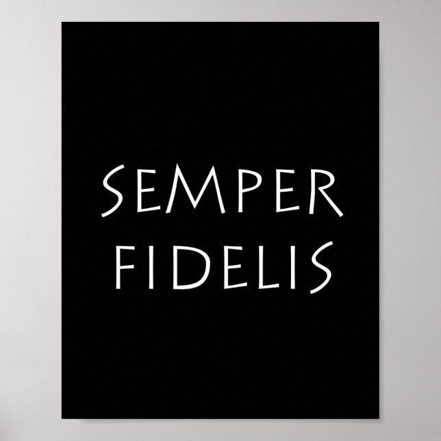 Affiche Semper Fidelis (Devant)
