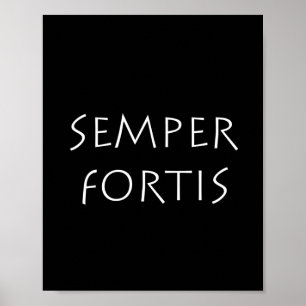 Affiche Semper fortis