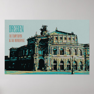 Affiche Semperoper Opera House & Concert Hall, Dresden