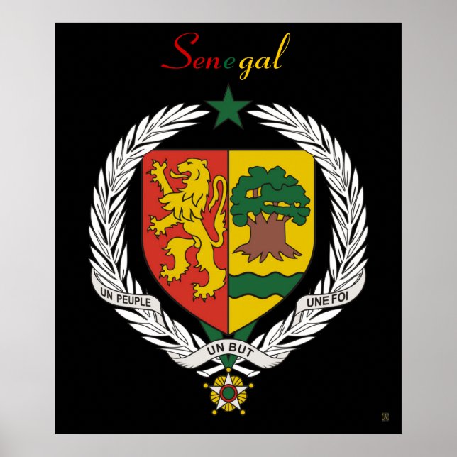 AFFICHE SENEGAL (Devant)