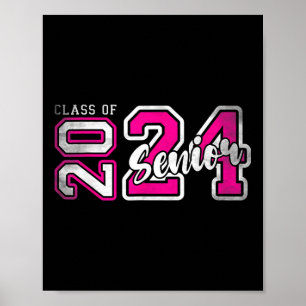 Affiche Senior 2024 Class Of 2024 Seniors Graduation 2024