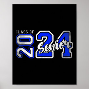Affiche Senior 2024 Class Of 2024 Seniors Graduation 2024