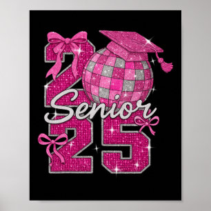 Affiche Senior 2025 Promotion 2025 S'incline Devant L'écol