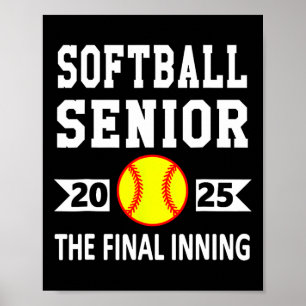 Affiche Senior Cl de 2025 Softll Senior Night Remise des d