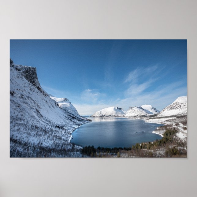 Affiche Senja Norvège (Devant)