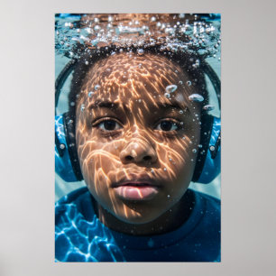 Affiche Sensation de voyage pour les garçons autistes sous