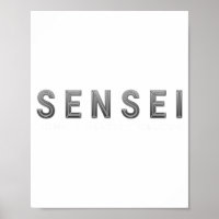 Sensei Mythe Légende Entraîneur d'Arts Martiaux Ka