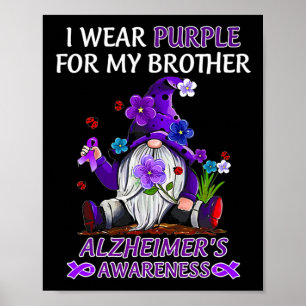 Affiche Sensibilisation à Heimerheimer Je porte du violet