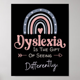 Affiche Sensibilisation à la dyslexie