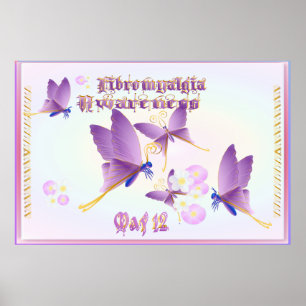 Affiche Sensibilisation à la fibromyalgie