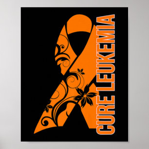 Affiche Sensibilisation à la leucémie. Mois de sensibilisa