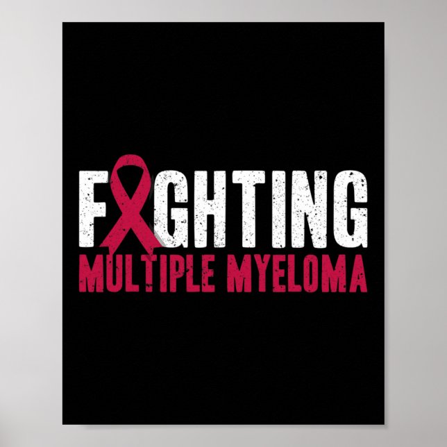 Affiche Sensibilisation à la lutte contre le myélome multi (Devant)