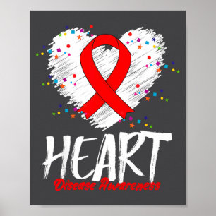 Affiche Sensibilisation à la maladie cardiaque
