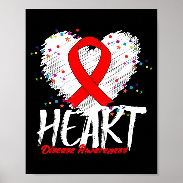 Affiche Sensibilisation à la maladie cardiaque _1  (Devant)