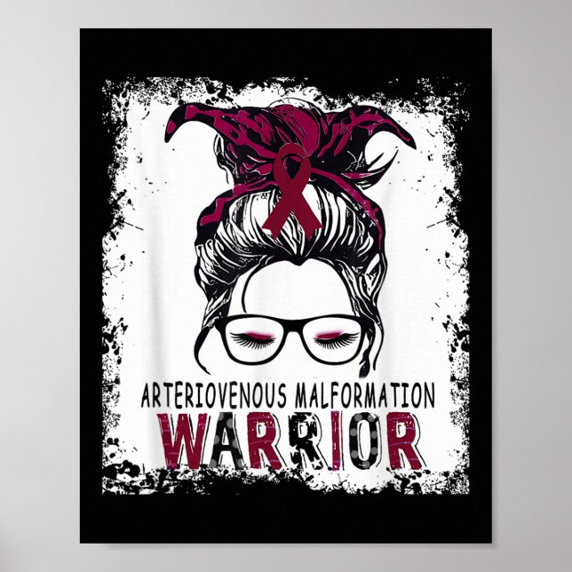 Affiche Sensibilisation à la malformation artérioveineuse  (Devant)