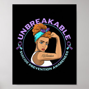Affiche Sensibilisation à la prévention du suicide